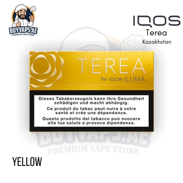 IQOS TEREA Yellow Kazakhstan