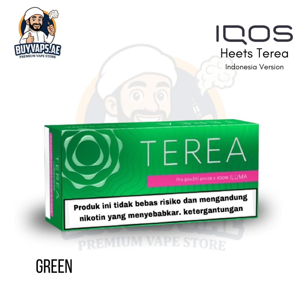 Iqos Heets Terea Green from Indonesia